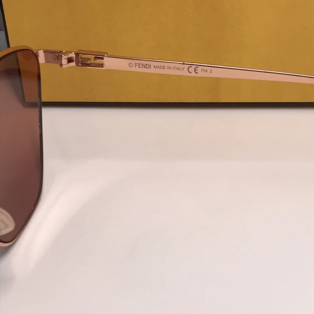 New Authentic Fendi Women's Pink Sunglasses FF0438/S DDB/4S